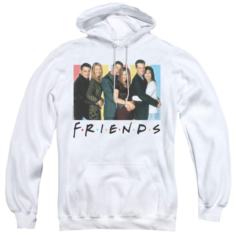 Friends Cast Logo - Pullover Hoodie Pullover Hoodie Friends   