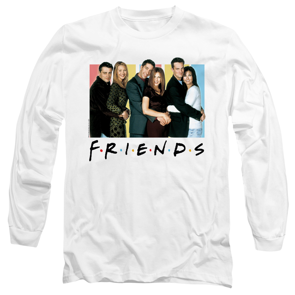 Friends Cast Logo - Men's Long Sleeve T-Shirt Men's Long Sleeve T-Shirt Friends   