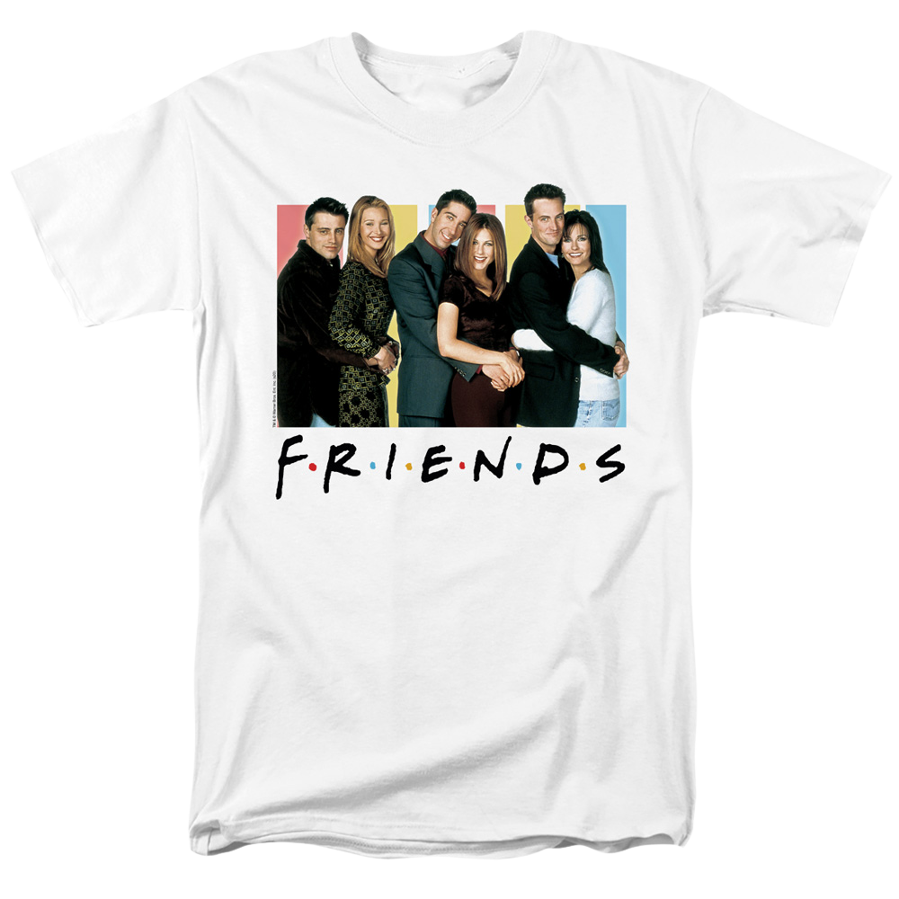 Friends Cast Logo - Men's Regular Fit T-Shirt Men's Regular Fit T-Shirt Friends   
