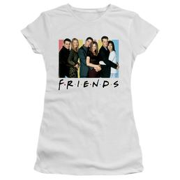 Friends Cast Logo - Juniors T-Shirt Juniors T-Shirt Friends   
