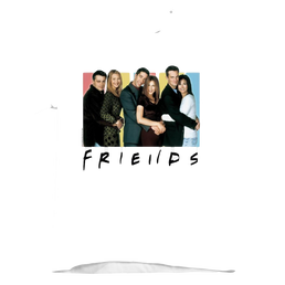 Friends Cast Logo - Kid's T-Shirt Kid's T-Shirt (Ages 4-7) Friends   