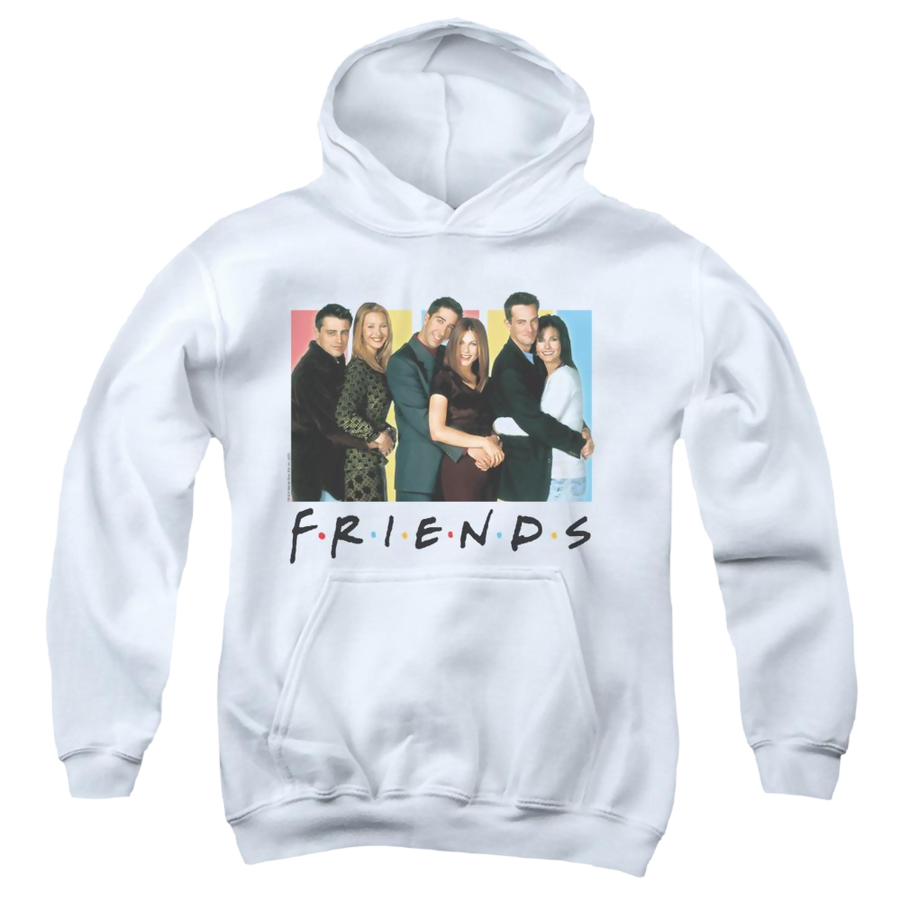 Friends Cast Logo - Youth Hoodie Youth Hoodie (Ages 8-12) Friends   