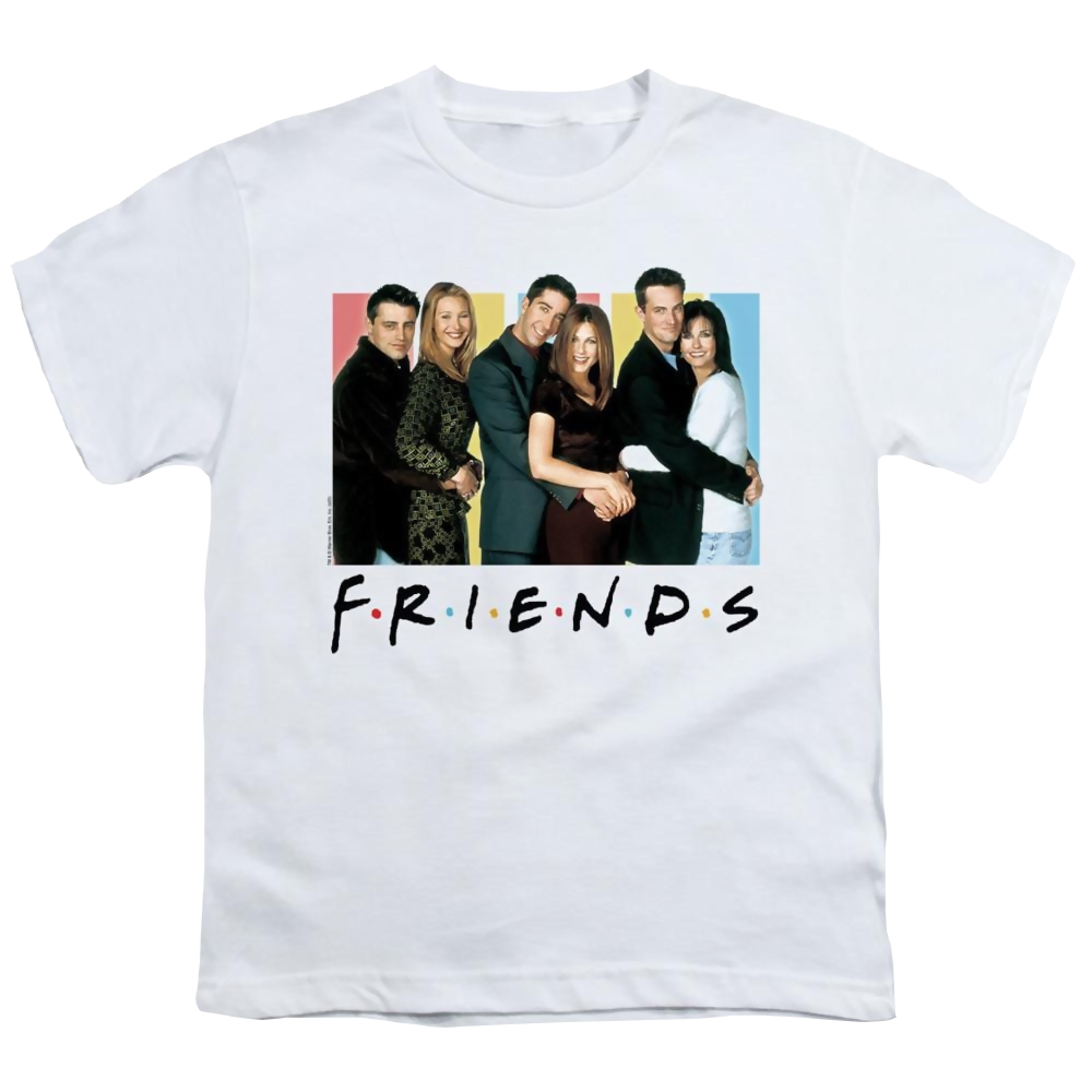 Friends Cast Logo - Youth T-Shirt Youth T-Shirt (Ages 8-12) Friends   