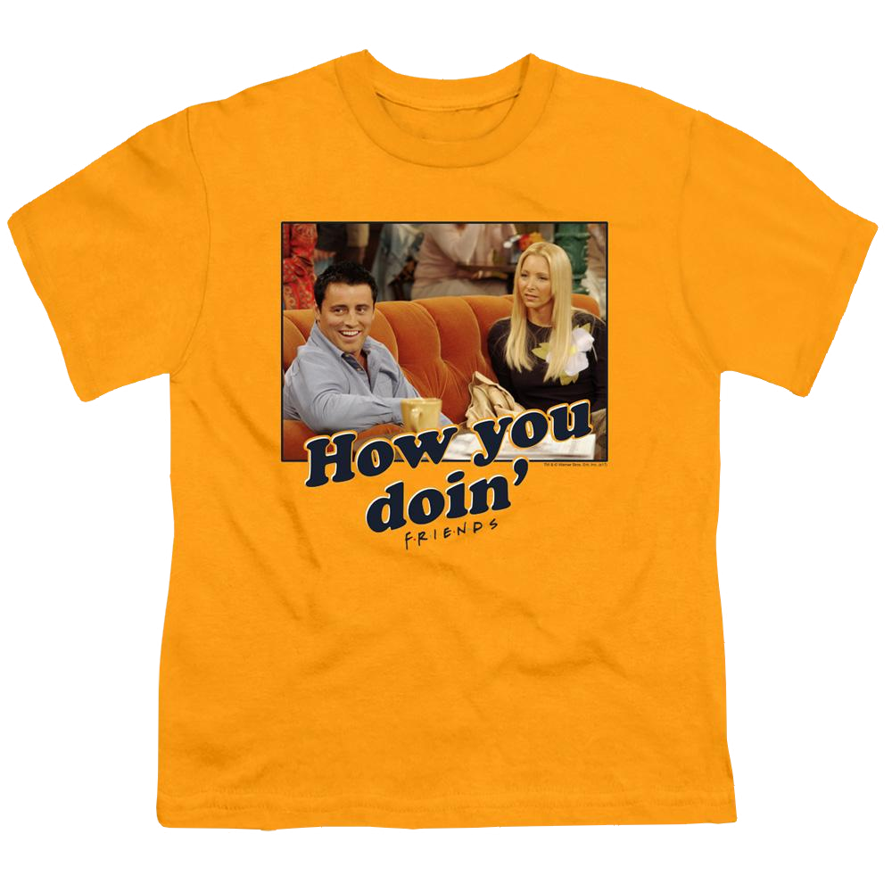 Friends How You Doin - Youth T-Shirt Youth T-Shirt (Ages 8-12) Friends   