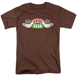 Friends Central Perk Logo - Men's Regular Fit T-Shirt Men's Regular Fit T-Shirt Friends   