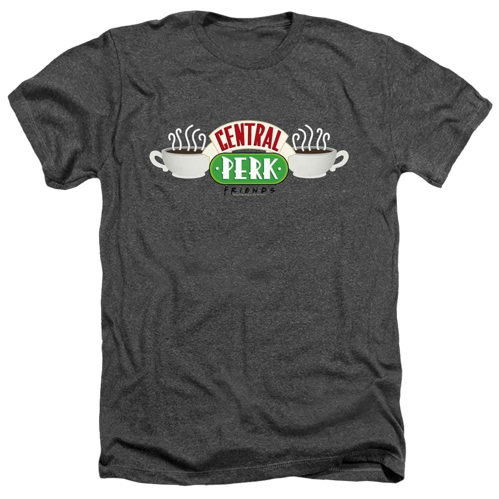 Friends Central Perk Logo - Men's Heather T-Shirt Men's Heather T-Shirt Friends   