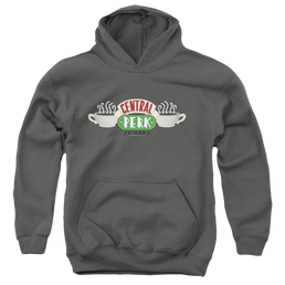Friends Central Perk Logo - Youth Hoodie Youth Hoodie (Ages 8-12) Friends   