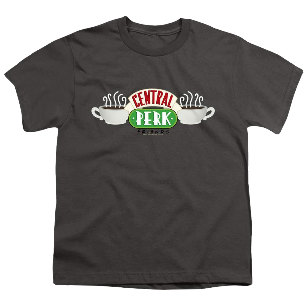 Friends Central Perk Logo - Youth T-Shirt Youth T-Shirt (Ages 8-12) Friends   