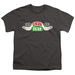 Friends Central Perk Logo - Youth T-Shirt Youth T-Shirt (Ages 8-12) Friends   