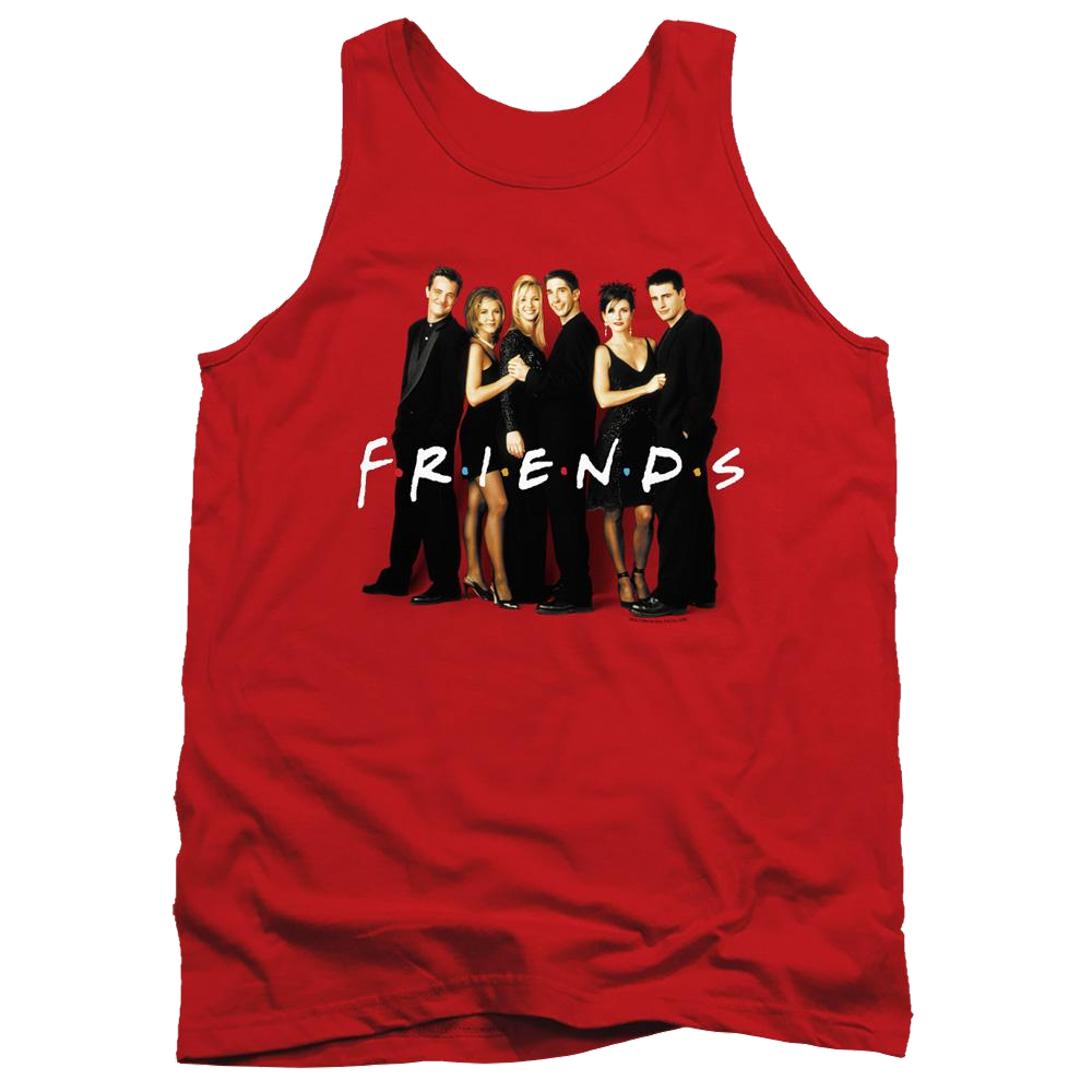 Friends Cast In Black - Men's Tank Top Men's Tank Friends   