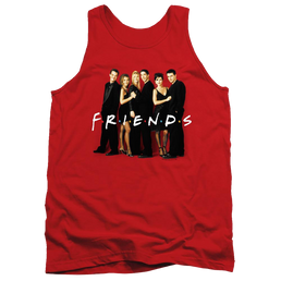 Friends Cast In Black - Men's Tank Top Men's Tank Friends   