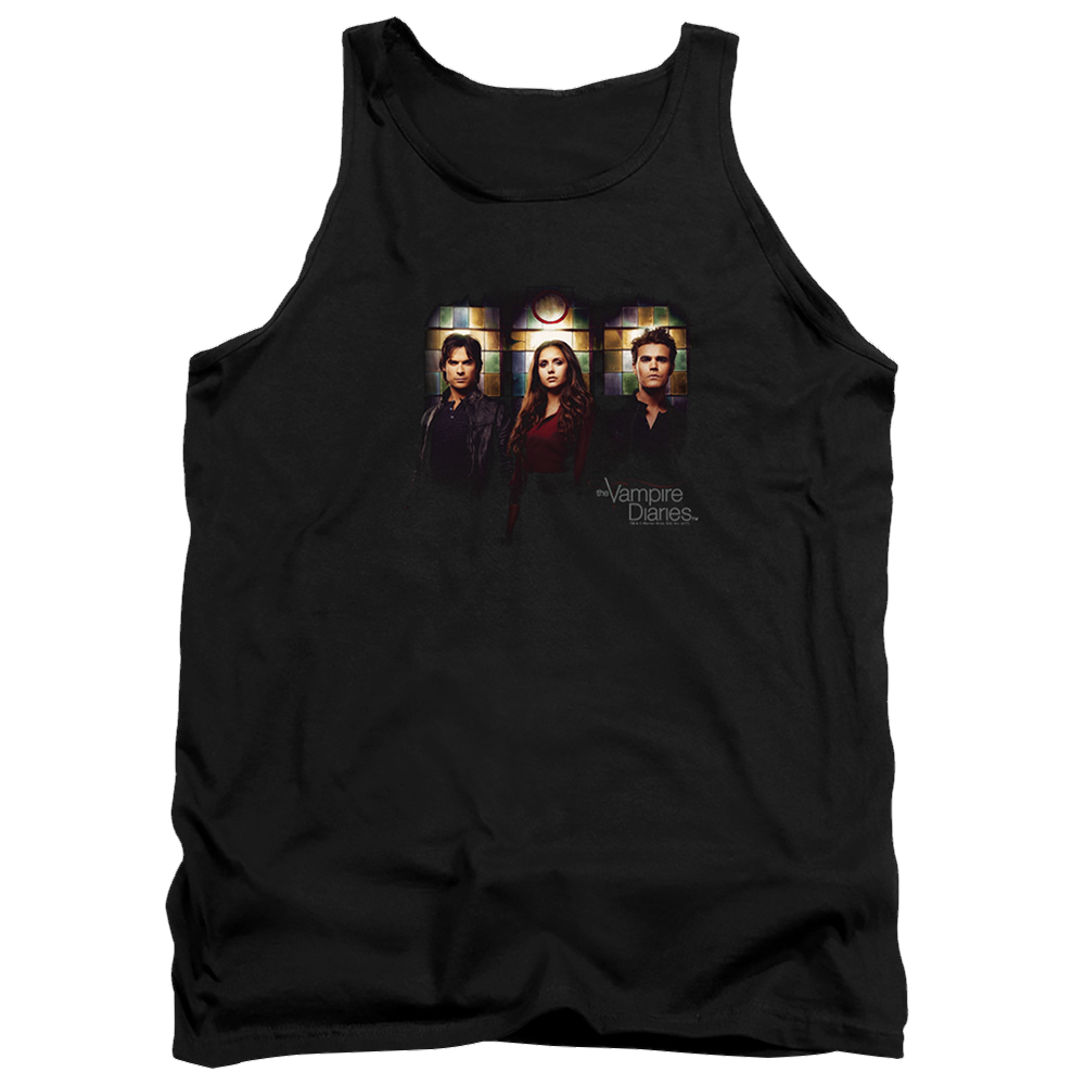 Vampire Diaries, The Stained Windows - Men's Tank Top Men's Tank The Vampire Diaries   