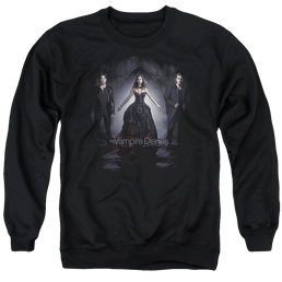 Vampire Diaries, The Bring It On - Men's Crewneck Sweatshirt Men's Crewneck Sweatshirt The Vampire Diaries   