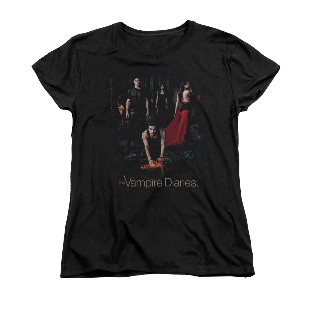 Vampire Diaries, The Fire - Women's T-Shirt Women's T-Shirt The Vampire Diaries   