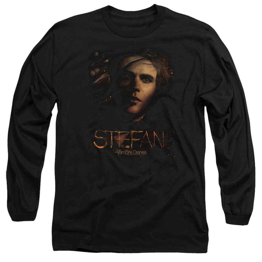 Vampire Diaries, The Stefan Smokey Veil - Men's Long Sleeve T-Shirt Men's Long Sleeve T-Shirt The Vampire Diaries   
