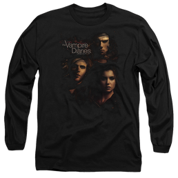 Vampire Diaries, The Smokey Veil - Men's Long Sleeve T-Shirt Men's Long Sleeve T-Shirt The Vampire Diaries   