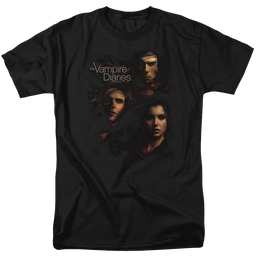 Vampire Diaries, The Smokey Veil - Men's Regular Fit T-Shirt Men's Regular Fit T-Shirt The Vampire Diaries   