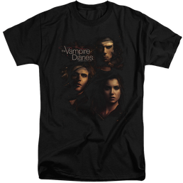 Vampire Diaries, The Smokey Veil - Men's Tall Fit T-Shirt Men's Tall Fit T-Shirt The Vampire Diaries   