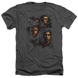 Vampire Diaries, The Smokey Veil - Men's Heather T-Shirt Men's Heather T-Shirt The Vampire Diaries   