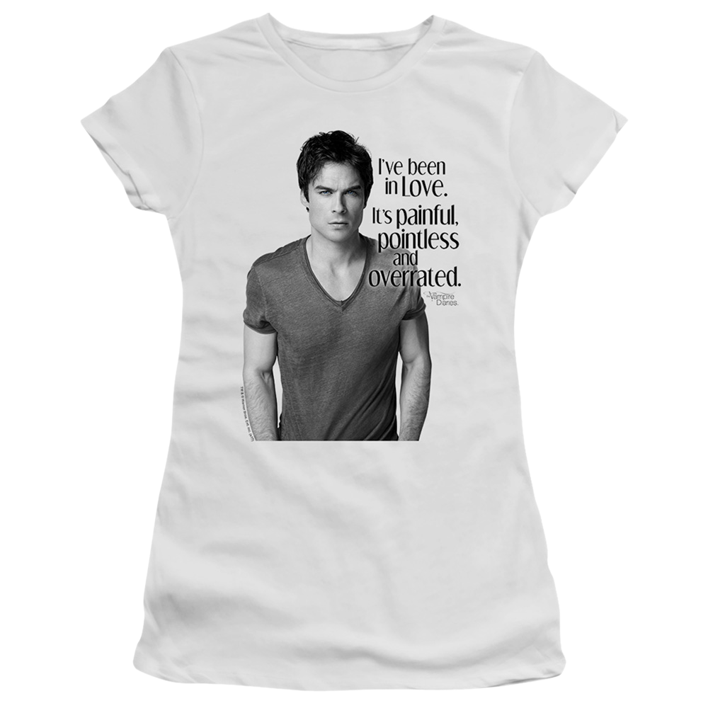 Vampire Diaries, The In Love - Juniors T-Shirt Juniors T-Shirt The Vampire Diaries   