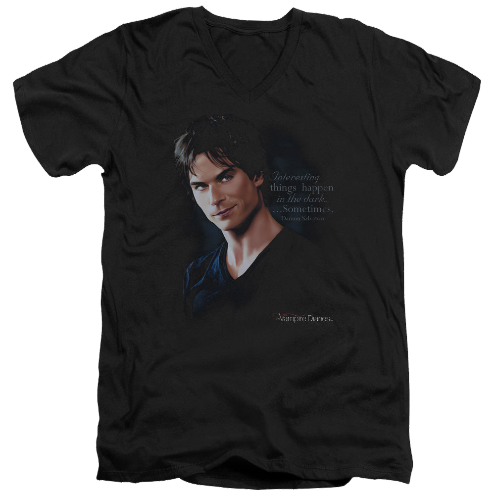 Vampire Diaries, The Sometimes - Men's V-Neck T-Shirt Men's V-Neck T-Shirt The Vampire Diaries   