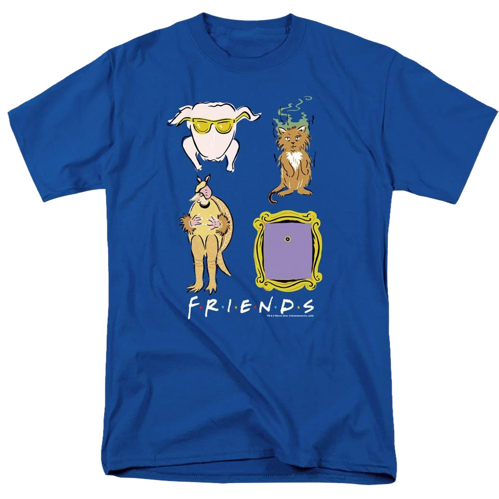 Friends Sybmols - Men's Regular Fit T-Shirt Men's Regular Fit T-Shirt Friends   