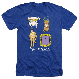 Friends Sybmols - Men's Heather T-Shirt Men's Heather T-Shirt Friends   