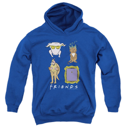 Friends Sybmols - Youth Hoodie Youth Hoodie (Ages 8-12) Friends   