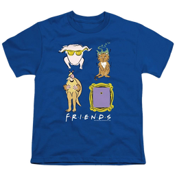 Friends Sybmols - Youth T-Shirt Youth T-Shirt (Ages 8-12) Friends   