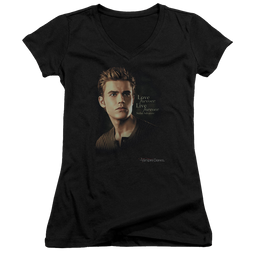 Vampire Diaries, The Forever - Juniors V-Neck T-Shirt Juniors V-Neck T-Shirt The Vampire Diaries   