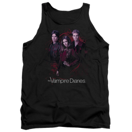Vampire Diaries, The Company Of Three - Men's Tank Top Men's Tank The Vampire Diaries   
