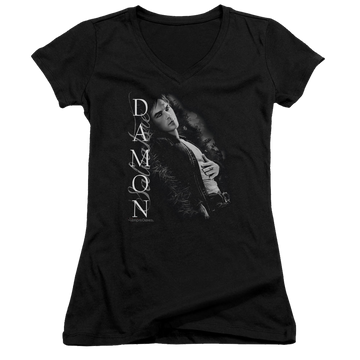 Vampire Diaries, The Besides Me - Juniors V-Neck T-Shirt Juniors V-Neck T-Shirt The Vampire Diaries   