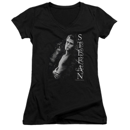 Vampire Diaries, The Next To Me - Juniors V-Neck T-Shirt Juniors V-Neck T-Shirt The Vampire Diaries   