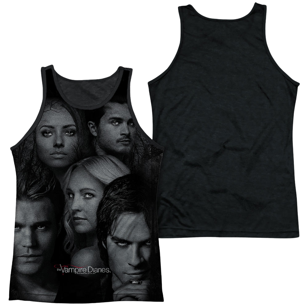 Vampire Diaries, The In The Woods - Men's Black Back Tank Top Men's Black Back Tank The Vampire Diaries   