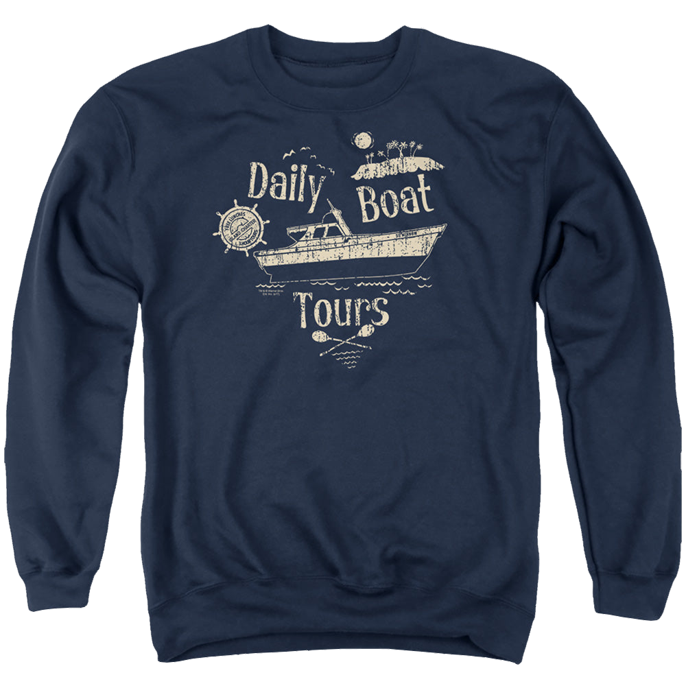 Gilligan's Island Ss Minnow - Men's Crewneck Sweatshirt Men's Crewneck Sweatshirt Gilligan's Island   