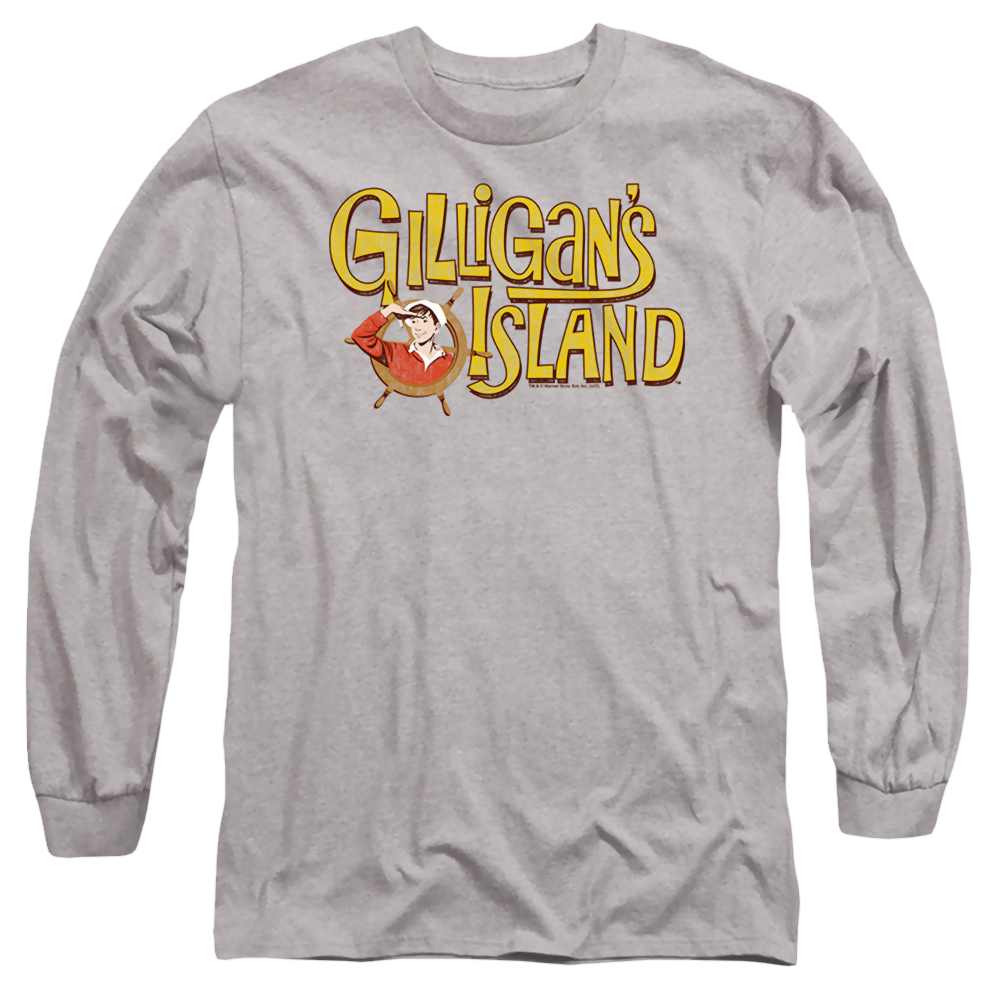 Gilligan's Island Gilligans Logo - Men's Long Sleeve T-Shirt Men's Long Sleeve T-Shirt Gilligan's Island   