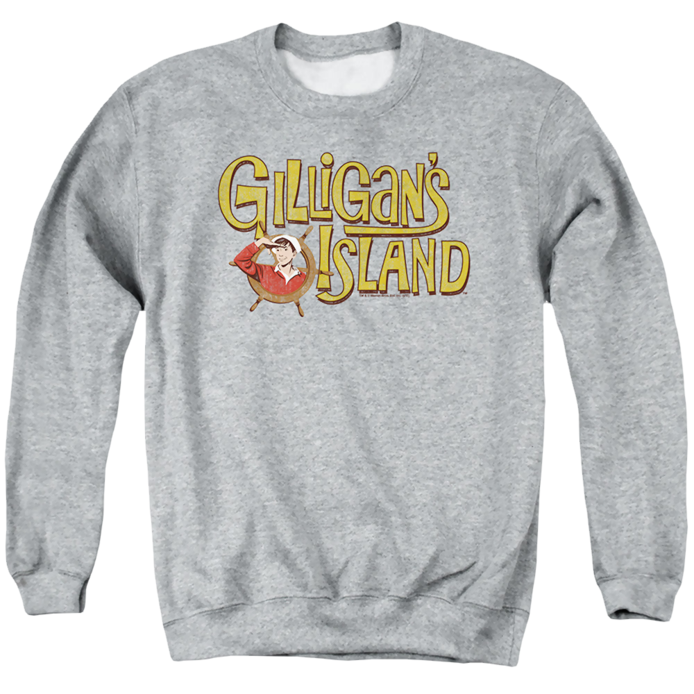 Gilligan's Island Gilligans Logo - Men's Crewneck Sweatshirt Men's Crewneck Sweatshirt Gilligan's Island   