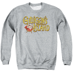 Gilligan's Island Gilligans Logo - Men's Crewneck Sweatshirt Men's Crewneck Sweatshirt Gilligan's Island   
