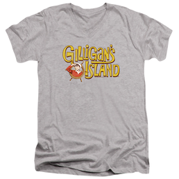 Gilligan's Island Gilligans Logo - Men's V-Neck T-Shirt Men's V-Neck T-Shirt Gilligan's Island   