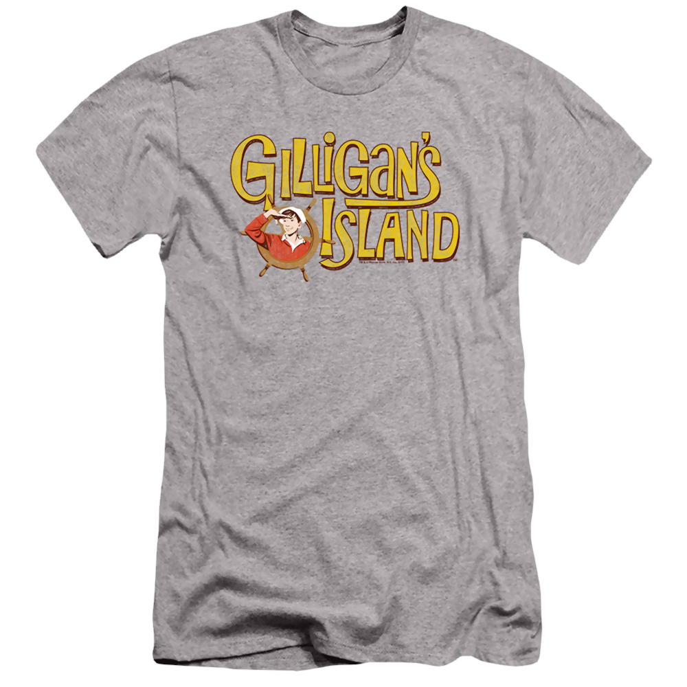 Gilligan's Island Gilligans Logo - Men's Slim Fit T-Shirt Men's Slim Fit T-Shirt Gilligan's Island   
