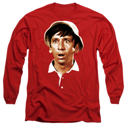 Gilligan's Island Gilligans Head - Men's Long Sleeve T-Shirt Men's Long Sleeve T-Shirt Gilligan's Island   