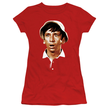Gilligan's Island Gilligans Head - Juniors T-Shirt Juniors T-Shirt Gilligan's Island   