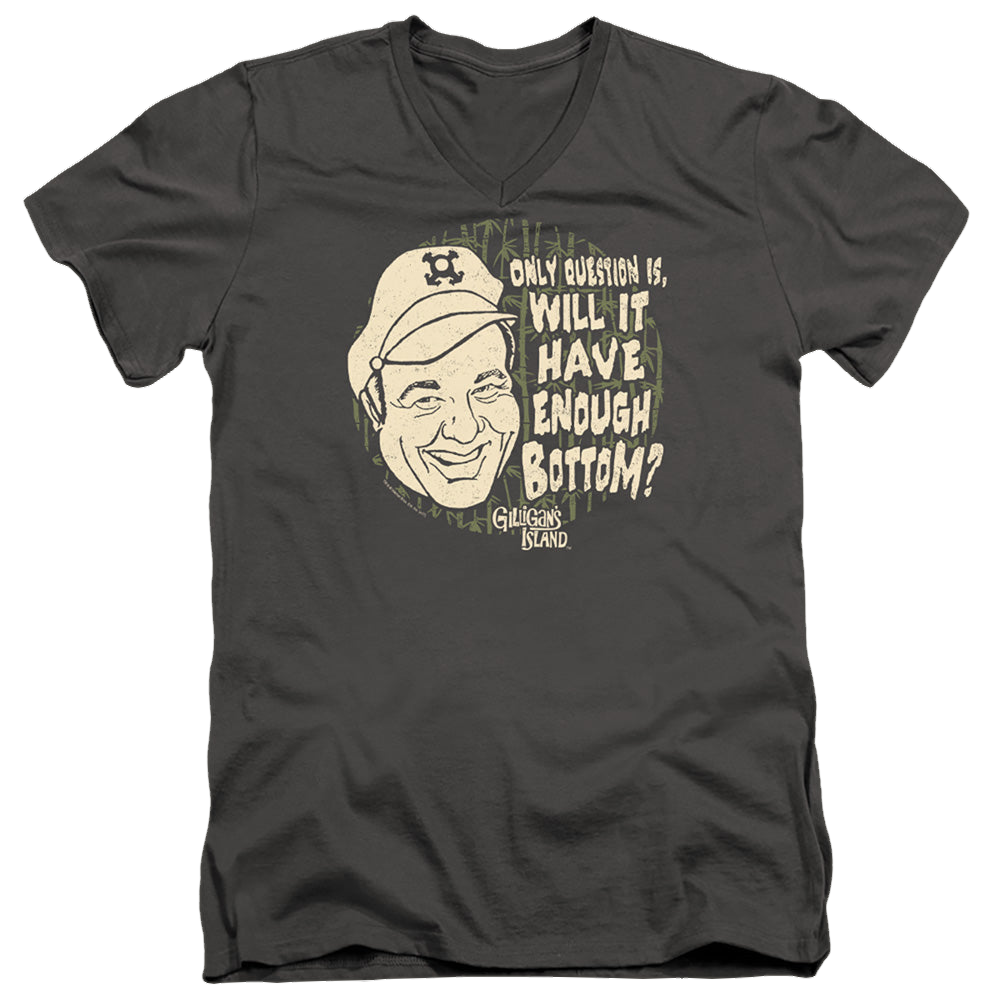 Gilligan's Island Enough Bottom - Men's V-Neck T-Shirt Men's V-Neck T-Shirt Gilligan's Island   