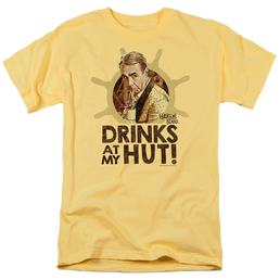 Gilligan's Island Drinks - Men's Regular Fit T-Shirt Men's Regular Fit T-Shirt Gilligan's Island   