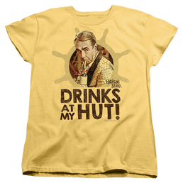 Gilligan's Island Drinks - Women's T-Shirt Women's T-Shirt Gilligan's Island   