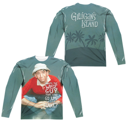 Gilligan's Island Jump In The Lake - Men's All-Over Print Long Sleeve Men's All-Over Print Long Sleeve Gilligan's Island   