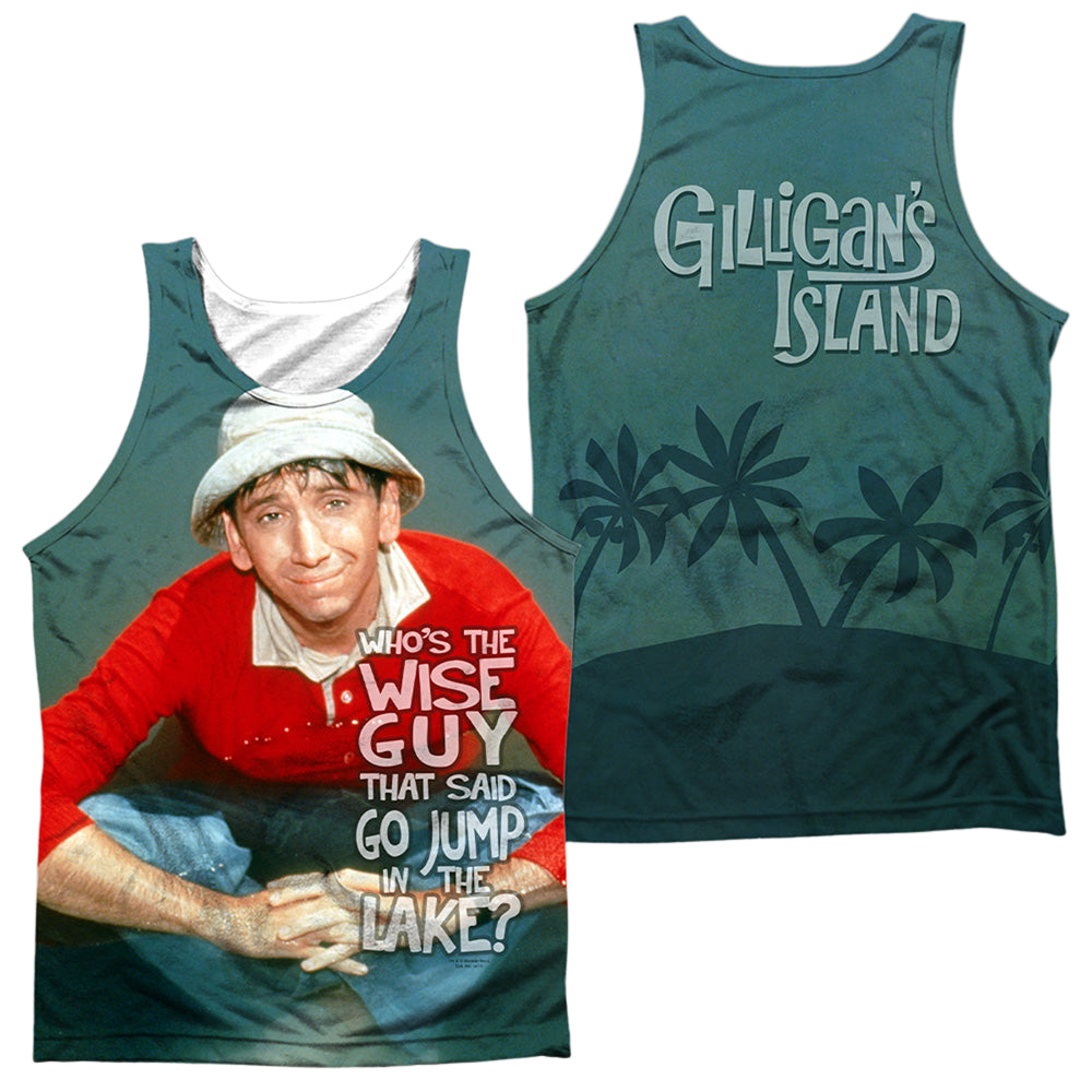 Gilligan's Island Jump In The Lake - Men's All Over Print Tank Top Men's All Over Print Tank Gilligan's Island   