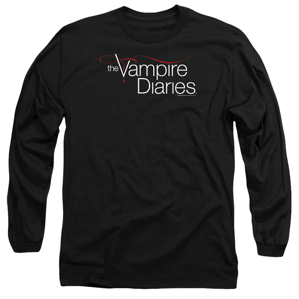 Vampire Diaries, The Tvd Logo - Men's Long Sleeve T-Shirt Men's Long Sleeve T-Shirt The Vampire Diaries   