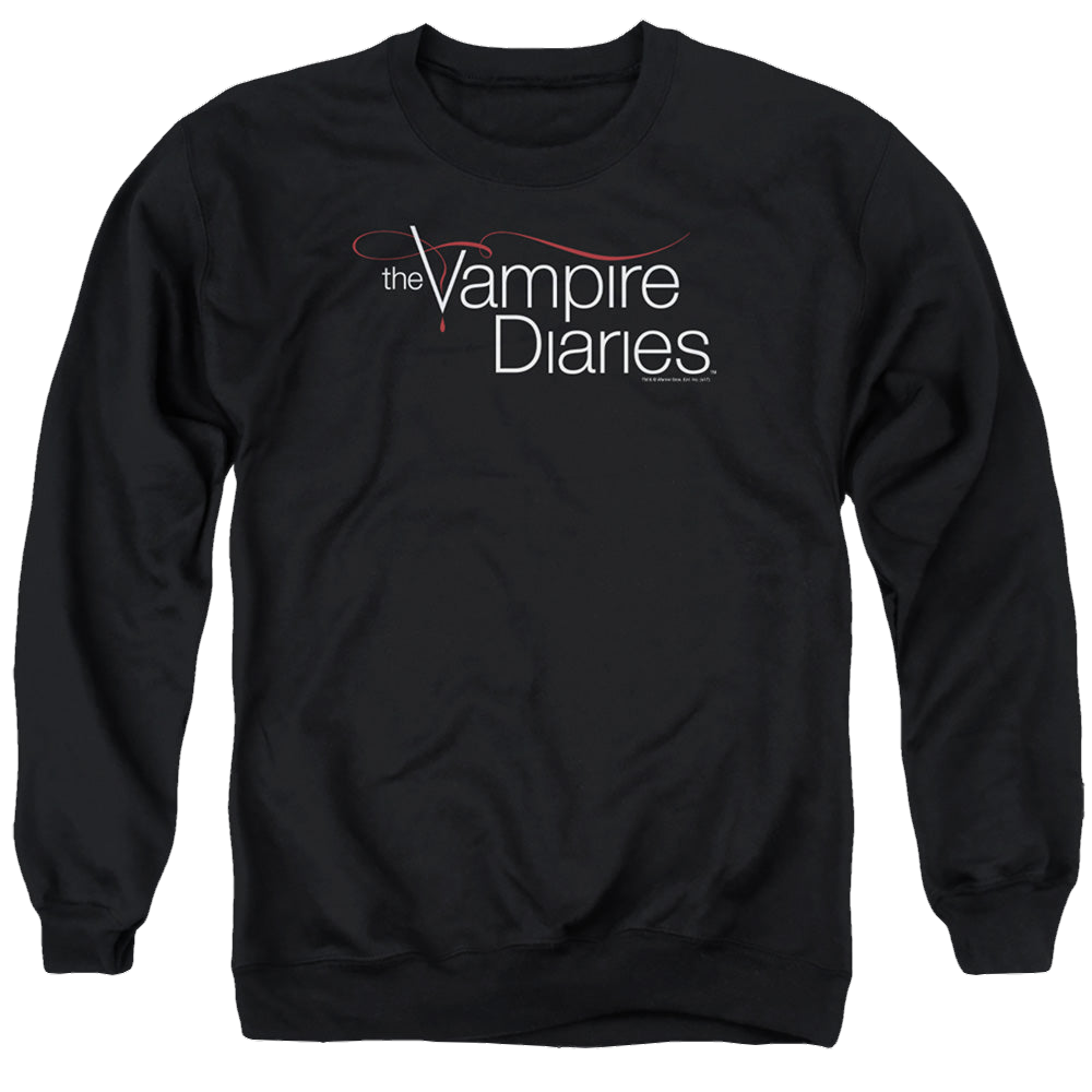 Vampire Diaries, The Tvd Logo - Men's Crewneck Sweatshirt Men's Crewneck Sweatshirt The Vampire Diaries   