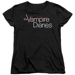 Vampire Diaries, The Tvd Logo - Women's T-Shirt Women's T-Shirt The Vampire Diaries   